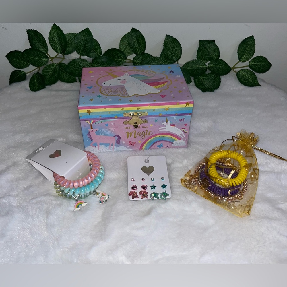 Unicorn Jewelry Set